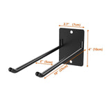 Maxbell Heavy Duty Overhead Garage Storage Rack Wall Hanger for Garage Mop Ladder