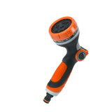 Maxbell Hose Nozzle Sprayer Leakproof Thumb Control for Patio Washing Cars Cleaning Orange