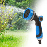 Maxbell Hose Nozzle Sprayer Leakproof Thumb Control for Patio Washing Cars Cleaning Blue