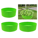 Maxbell Plant planting pouch Outdoor growing pot Breathable for Vegetable Back Porch Yard 80cmx30cm