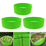Maxbell Plant planting pouch Outdoor growing pot Breathable for Vegetable Back Porch Yard 80cmx30cm