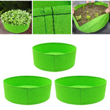 Maxbell Plant planting pouch Outdoor growing pot Breathable for Vegetable Back Porch Yard 80cmx30cm
