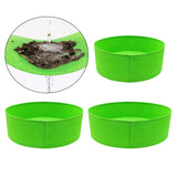 Maxbell Plant planting pouch Outdoor growing pot Breathable for Vegetable Back Porch Yard 80cmx30cm