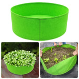 Maxbell Plant planting pouch Outdoor growing pot Breathable for Vegetable Back Porch Yard 80cmx30cm