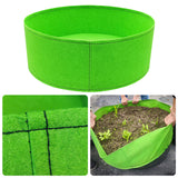 Maxbell Plant planting pouch Outdoor growing pot Breathable for Vegetable Back Porch Yard 90cmx30cm
