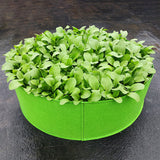 Maxbell Plant planting pouch Outdoor growing pot Breathable for Vegetable Back Porch Yard 100cmx30cm