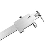 Maxbell 0-200mm Vernier Caliper Stainless Steel Measuring Tool mm/inch for Household