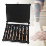 Maxbell 8x Steel Drilling Tool Extended Twisted Design for Iron Fiberglass Copper