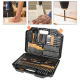 Maxbell 246 Pieces Multipurpose Drill Bit Electric Tool Accessories for DIY Project