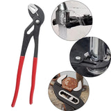 Maxbell Adjustable Water Pump Plier Groove Joint Pliers Plumbing Pliers Heavy Duty 8 inches