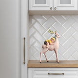 Maxbell Deer Figurine Desktop Decoration Ornament Gift for Living Room Home