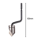 Maxbell Chamfering Cutter Head Rotary Deburr Blade for Grinding Engraving Wood Style D