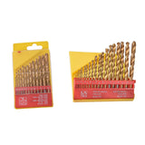 Maxbell Drill Bit Set Replacement Heavy Duty Round Shanks for Carpenter Metalworking 13pcs