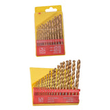 Maxbell Drill Bit Set Replacement Heavy Duty Round Shanks for Carpenter Metalworking 13pcs
