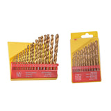 Maxbell Drill Bit Set Replacement Heavy Duty Round Shanks for Carpenter Metalworking 13pcs