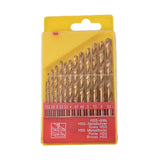 Maxbell Drill Bit Set Replacement Heavy Duty Round Shanks for Carpenter Metalworking 13pcs