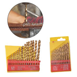 Maxbell Drill Bit Set Replacement Heavy Duty Round Shanks for Carpenter Metalworking 13pcs