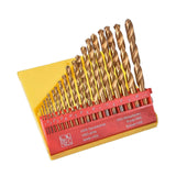 Maxbell Drill Bit Set Replacement Heavy Duty Round Shanks for Carpenter Metalworking 19pcs