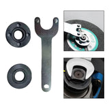 Maxbell Angle Grinder Flange Nuts Tool Set Wrench Inner Outer Flange Nut Accessories