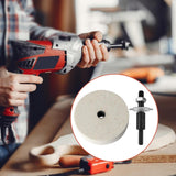 Maxbell Portable Grinding Wheel Extension Shaft Hand Tools for Grinder Metal Working white