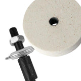 Maxbell Portable Grinding Wheel Extension Shaft Hand Tools for Grinder Metal Working white