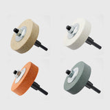 Maxbell Portable Grinding Wheel Extension Shaft Hand Tools for Grinder Metal Working white fabric