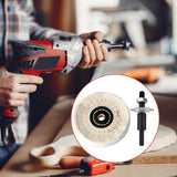 Maxbell Portable Grinding Wheel Extension Shaft Hand Tools for Grinder Metal Working white fabric