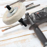 Maxbell Portable Grinding Wheel Extension Shaft Hand Tools for Grinder Metal Working white fabric