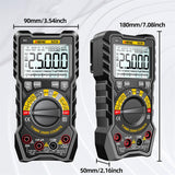 Maxbell Multi Tester Detector Multipurpose Voltmeter for Automotive Battery Test Black