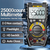 Maxbell Multi Tester Detector Multipurpose Voltmeter for Automotive Battery Test Black