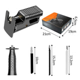 Maxbell Electric Drill Adapter Drill Saw Multifunctional for Curved Edge Cutting colorful package