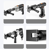 Maxbell Electric Drill Adapter Drill Saw Multifunctional for Curved Edge Cutting colorful package