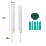Maxbell 2 Pieces lichen Poles lichen Column Pole lichen Sticks for Balcony Indoor Growing White