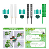 Maxbell 2 Pieces lichen Poles lichen Column Pole lichen Sticks for Balcony Indoor Growing White