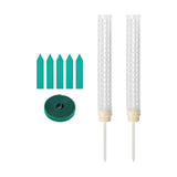 Maxbell 2 Pieces lichen Poles lichen Column Pole lichen Sticks for Balcony Indoor Growing White