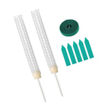 Maxbell 2 Pieces lichen Poles lichen Column Pole lichen Sticks for Balcony Indoor Growing White