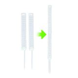 Maxbell 2 Pieces lichen Poles lichen Column Pole lichen Sticks for Balcony Indoor Growing White