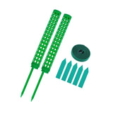 Maxbell 2 Pieces lichen Poles lichen Column Pole lichen Sticks for Balcony Indoor Growing Green