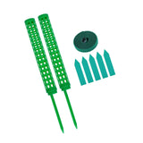 Maxbell 2 Pieces lichen Poles lichen Column Pole lichen Sticks for Balcony Indoor Growing Green