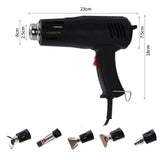 Maxbell 5x Hot Air Blower Tools Shrink Wrap for DIY Embossing Shrinking Heat Welding