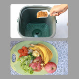 Maxbell Compost Bin Portable with Lid Large Capacity for Orchard Backyard Household