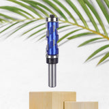 Maxbell Carbide Spiral Double Bearing Router Bit for Particle Board Plywood Laminate 12x19x45mm