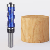 Maxbell Carbide Spiral Double Bearing Router Bit for Particle Board Plywood Laminate 12x19x45mm