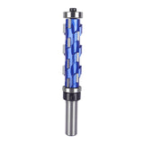 Maxbell Carbide Spiral Double Bearing Router Bit for Particle Board Plywood Laminate 12x19x65mm