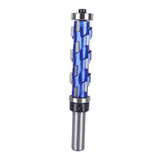 Maxbell Carbide Spiral Double Bearing Router Bit for Particle Board Plywood Laminate 12x19x65mm