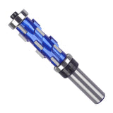 Maxbell Carbide Spiral Double Bearing Router Bit for Particle Board Plywood Laminate 19x45mm