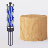 Maxbell Carbide Spiral Double Bearing Router Bit for Particle Board Plywood Laminate 19x45mm