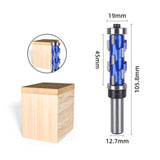 Maxbell Carbide Spiral Double Bearing Router Bit for Particle Board Plywood Laminate 19x45mm