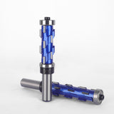 Maxbell Carbide Spiral Double Bearing Router Bit for Particle Board Plywood Laminate 19x65mm
