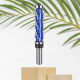 Maxbell Carbide Spiral Double Bearing Router Bit for Particle Board Plywood Laminate 19x65mm